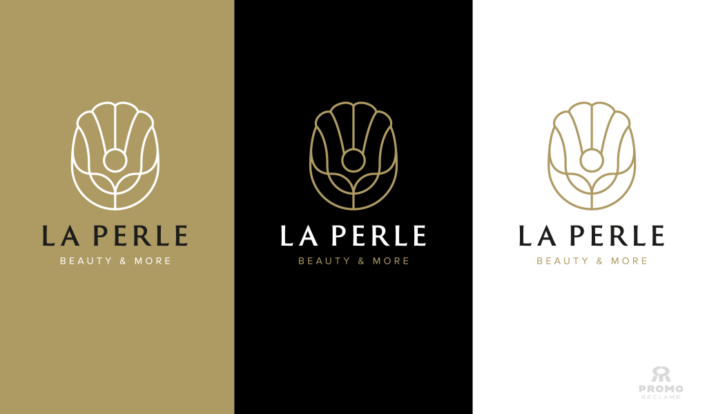 Logo en huisstijl ontwerp La Perle Beauty